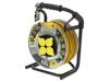 KEL Prodlužovací síťový kabel Zásuvky: 4 guma žlutá 3x1,5mm2 50m