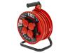 KEL Prodlužovací síťový kabel bubnový Zásuvky: 4 guma červená
