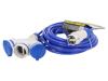 KEL Prodlužovací síťový kabel Zásuvky: 3 PUR modrá 3x1,5mm2 25m