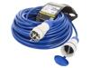 KEL Prodlužovací síťový kabel Zásuvky: 1 PUR modrá 3x1,5mm2 25m