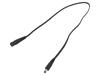 WEST POL Cable DC 5,5/2,1 socket,DC 4,0/1,7 plug straight 0.5mm2 0.5m