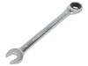 STANLEY Wrench combination spanner,with ratchet 15mm FATMAX®