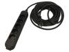 JONEX Prodlužovací síťový kabel Zásuvky: 5 PVC černá 3x2,5mm2 10m