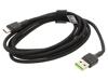 GREEN CELL Kabel USB 2.0 USB A vidlice,USB C vidlice 2m černá 480Mbps