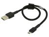 GREEN CELL Kabel USB 2.0 USB A vidlice,USB B micro vidlice 0,3m černá