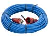 KERG Prodlužovací síťový kabel Zásuvky: 1 PUR modrá 3x1,5mm2 30m