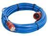 KERG Prodlužovací síťový kabel Zásuvky: 1 PUR modrá 3x1,5mm2 20m