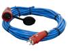 KERG Prodlužovací síťový kabel Zásuvky: 1 PUR modrá 3x1,5mm2 10m