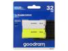 GOODRAM Pendrive USB 2.0 32GB R: 20MB/s W: 5MB/s USB A bilá,žlutá