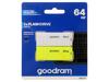 GOODRAM Pendrive USB 2.0 64GB R: 20MB/s W: 5MB/s USB A bilá,žlutá
