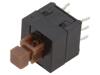 E-SWITCH TL2202EEYB Přepínač: tlačítkový pol: 2 DPDT 0,1A/30VDC ON-ON Rozteč: 2,5mm