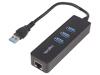 LOGILINK Adaptér USB na Fast Ethernet s hubem USB USB 3.0