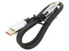 LANBERG Kabel HDMI 2.1 HDMI vidlice,z obou stran guma 0,5m černá