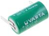 VARTA MICROBATTERY Baterie lithiové 3V 1/2AA,1/2R6 pájecí očka Ø14,6x25mm