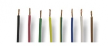 kabel zelený - 1 x 0,75 mm2