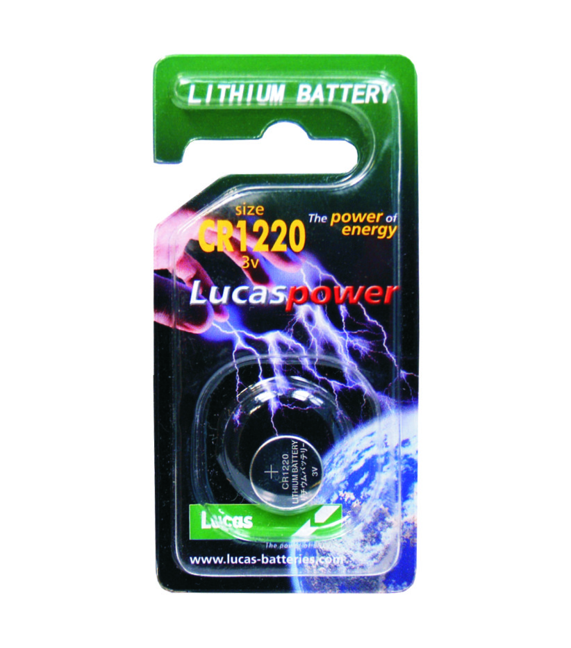 baterie lithiová CR1220 (1ks)