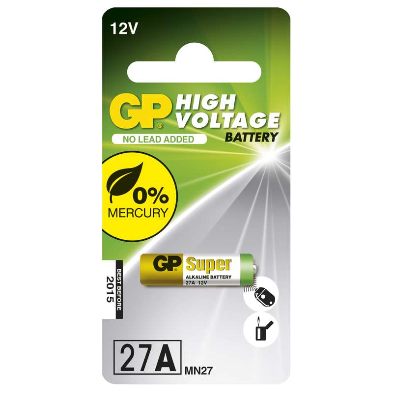 GP BATTERIES Alkalická speciální baterie GP 27AF (MN27, V27GA) 12 V