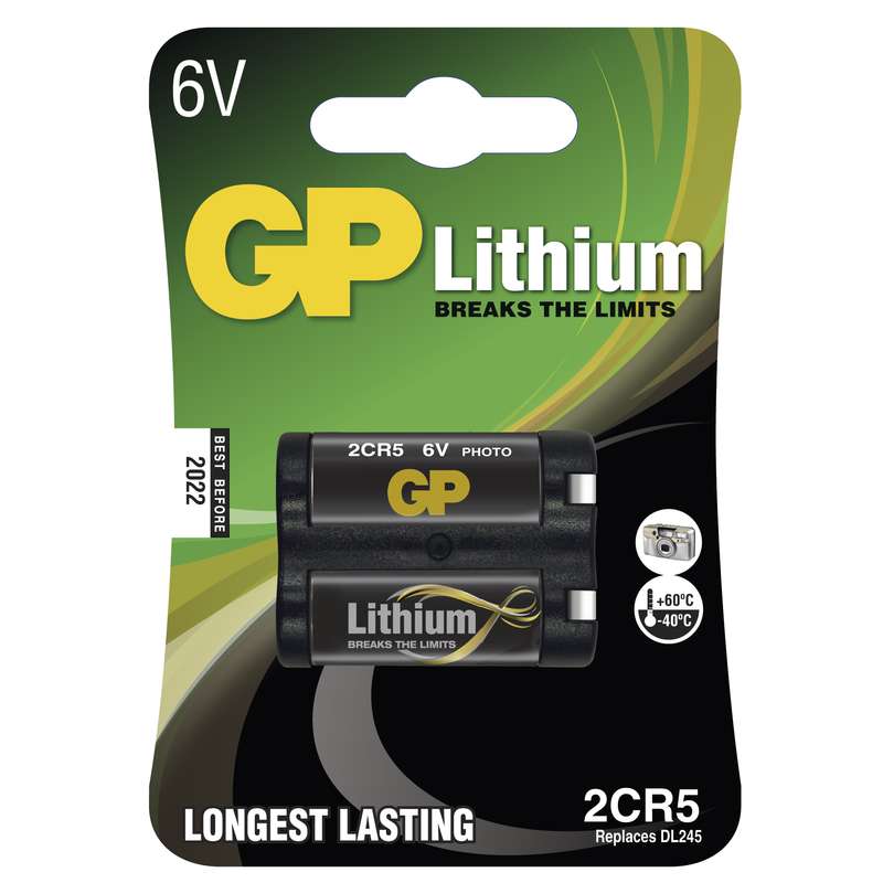 GP BATTERIES Lithiová baterie GP 2CR5