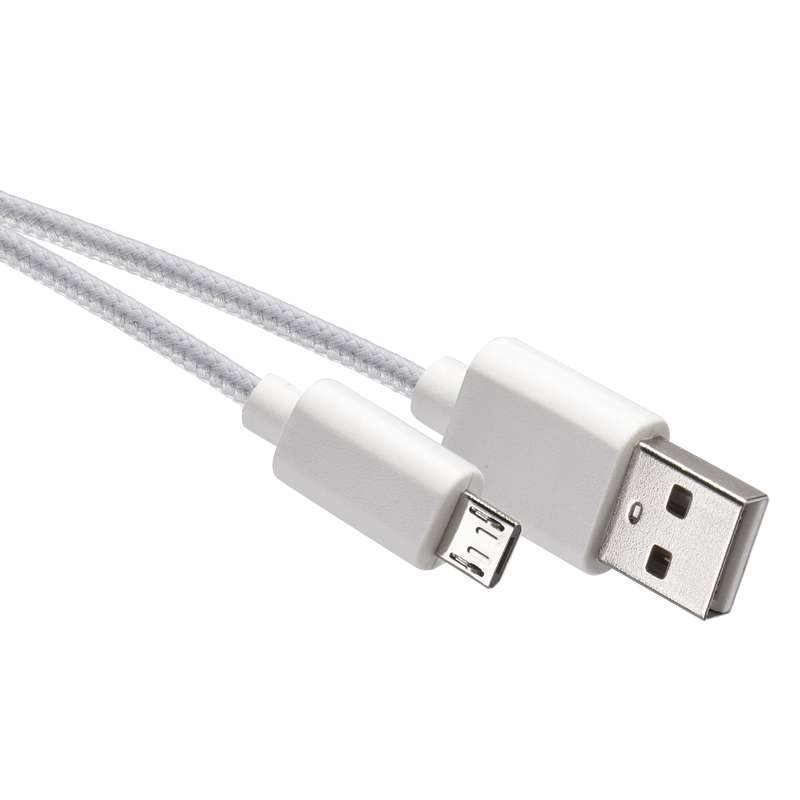 EMOS SM7006W USB kabel 2.0 A/M - micro B/M 1m bílý