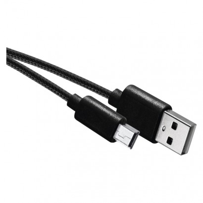 EMOS SM7009BL USB kabel 2.0 A/M - mini B/M 2m černý