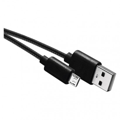 EMOS SM7008BL USB kabel 2.0 A/M - micro B/M 2m černý