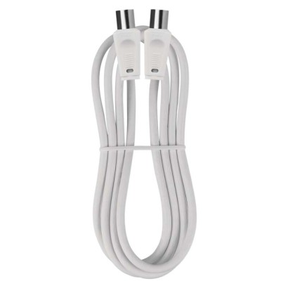 EMOS S30100 Anténní koaxiální kabel stíněný 1,25m – rovné vidlice
