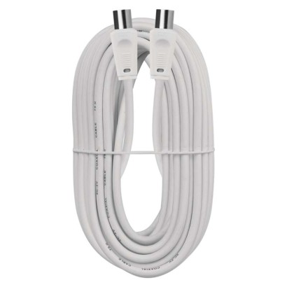 EMOS S31500 Anténní koaxiální kabel stíněný 15m – rovné vidlice