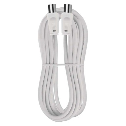 EMOS S30500 Anténní koaxiální kabel stíněný 5m – rovné vidlice