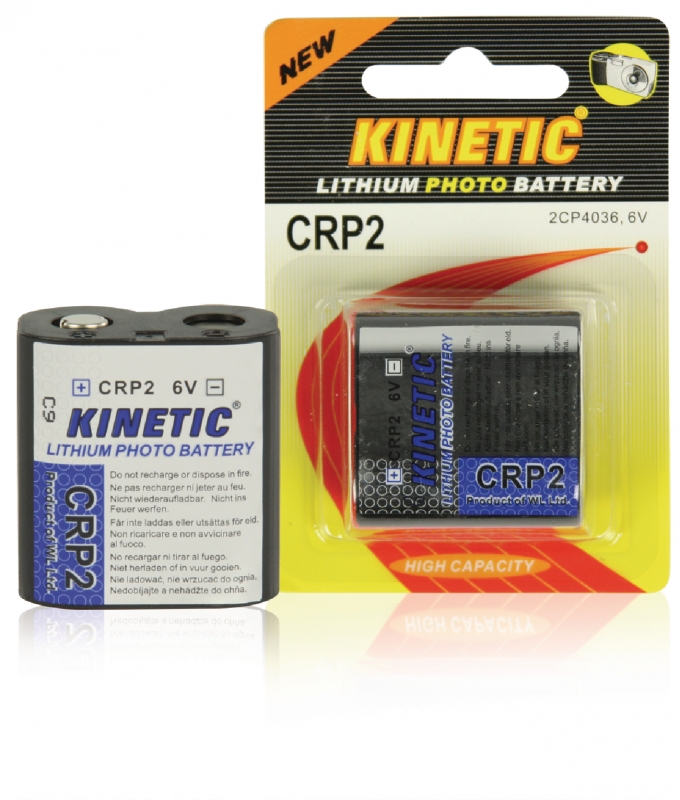KINETIC CRP2 CRP2 lithium photo battery 1-blister