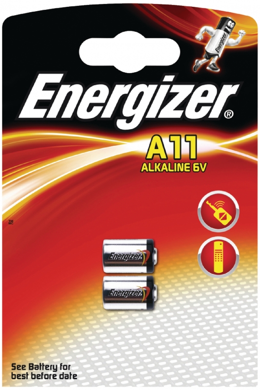 ENERGIZER EN-639449 Alkalické baterie A11, 6 V, blistr 2 ks