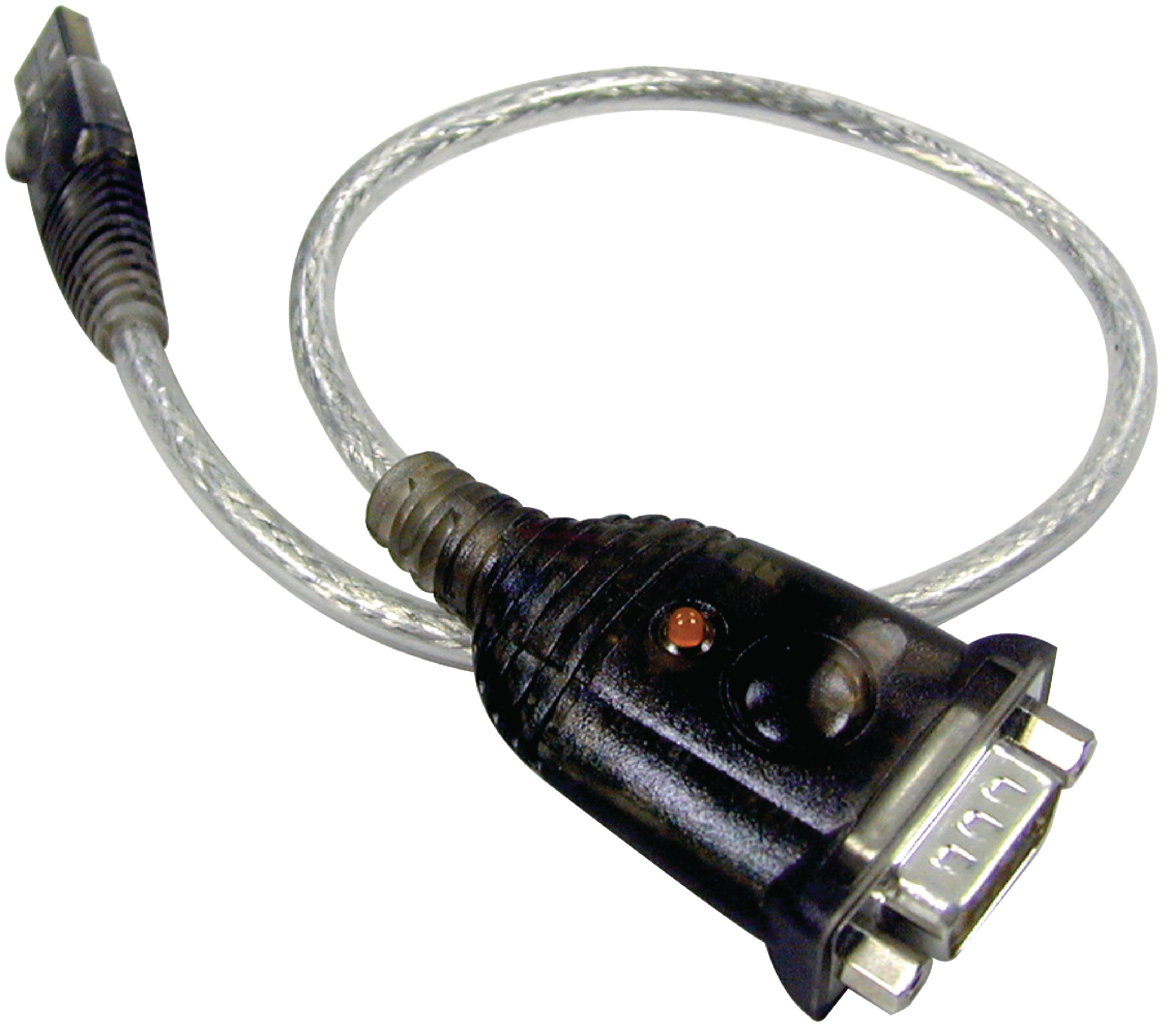 ATEN UC232A-AT Kabel USB 2.0 USB A Zástrčka - Zástrčka DB9 0.35 m Šedá