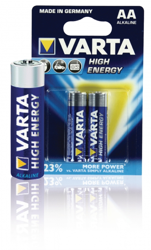 VARTA -4906/2B Baterie alkalická AA/LR6 1.5 V High Energy 2-blistr