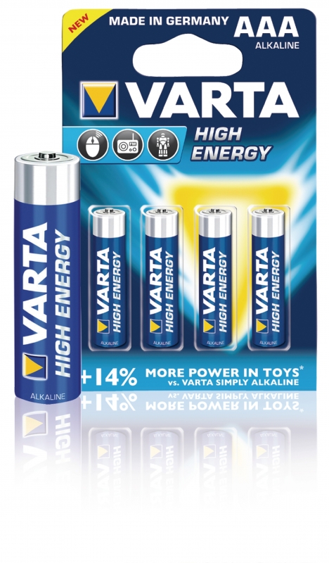 VARTA -4903/4B Baterie 1.5v lr03, aaa high energy 4ks -