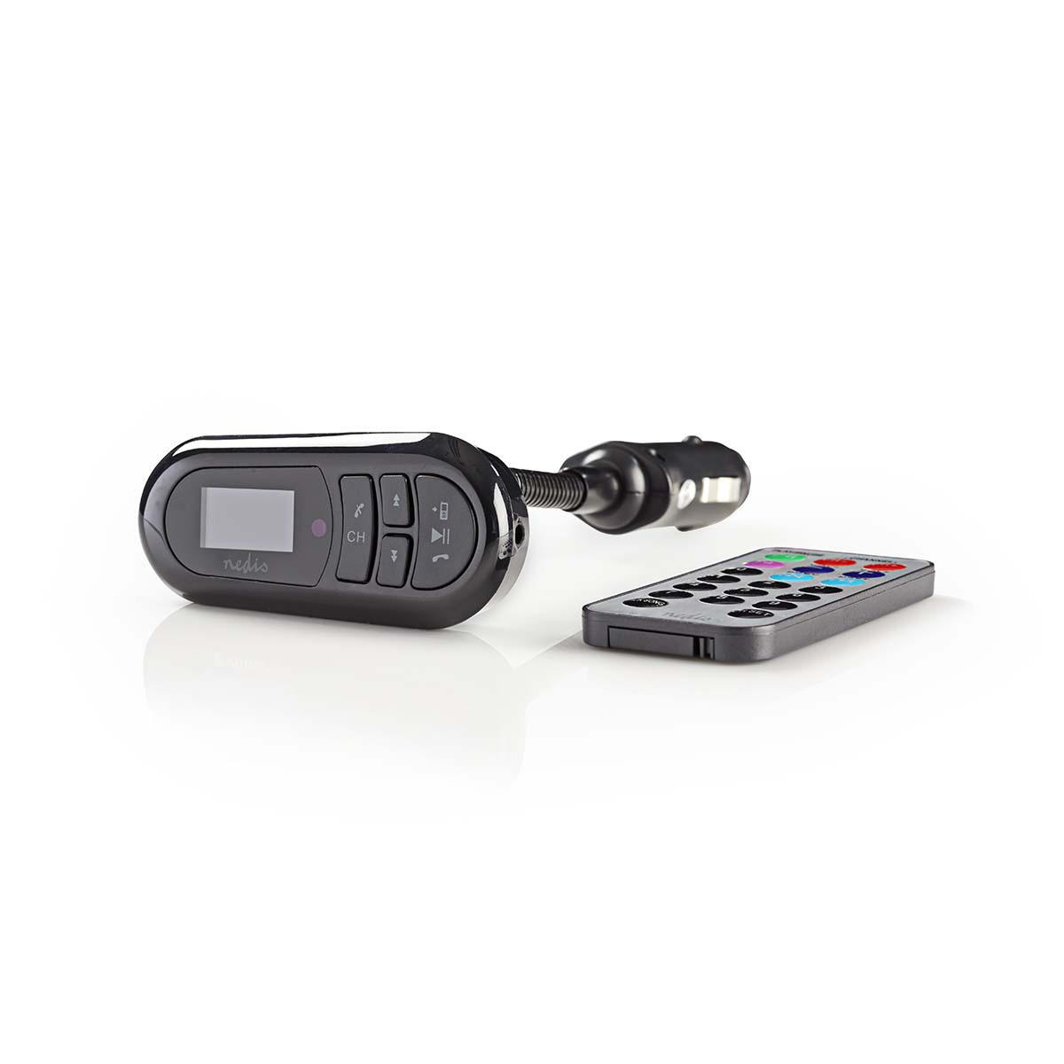 NEDIS FM Vysílač do Auta | Bluetooth® | Slot na Karty microSD | Volání Handsfree