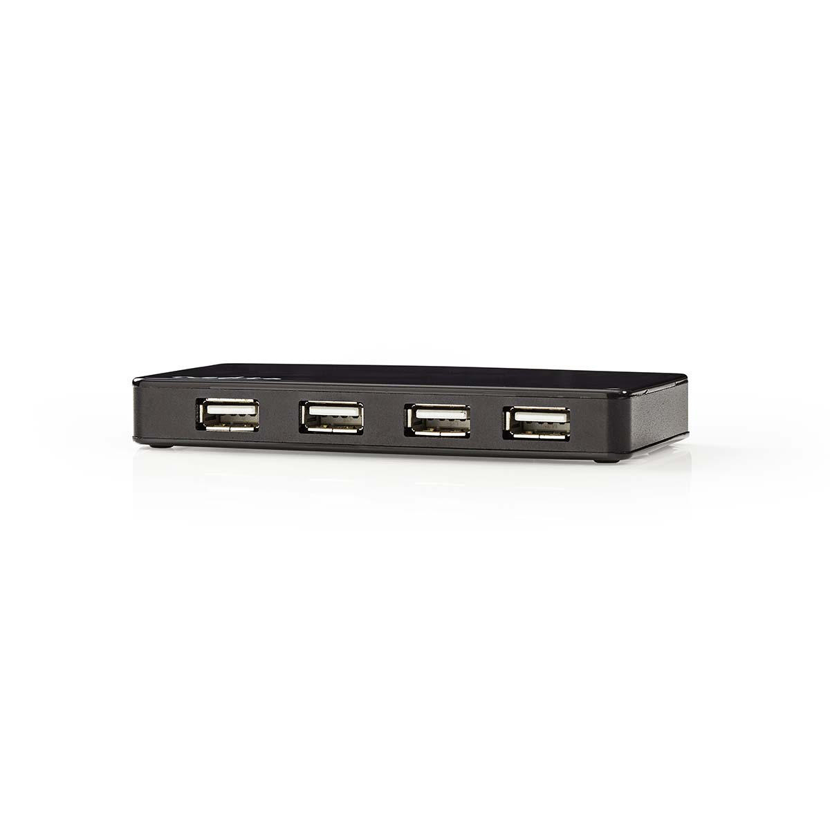 NEDIS Rozbočovač USB | 7 portů | Napájení USB 2.0 | Samostatné Napájení