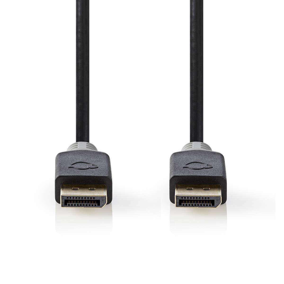 NEDIS Kabel DisplayPort | DisplayPort Zástrčka - DisplayPort Zástrčka | 2 m | Antracit
