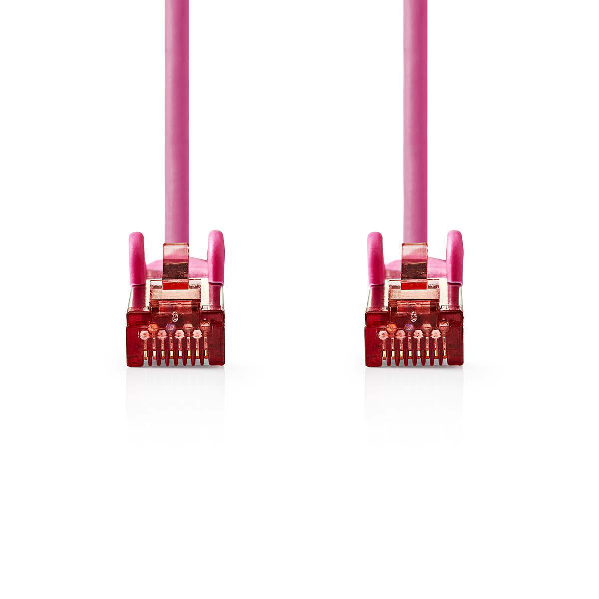 NEDIS Síťový Kabel Cat 6 S / FTP | RJ45 Zástrčka - RJ45 Zástrčka | 10 m | Růžová