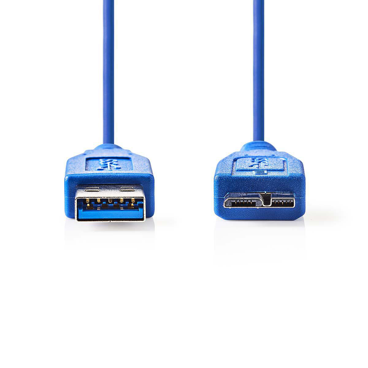 NEDIS USB 3.0 Kabel | A Zástrčka - Micro B Zástrčka | 5 m | Modrá