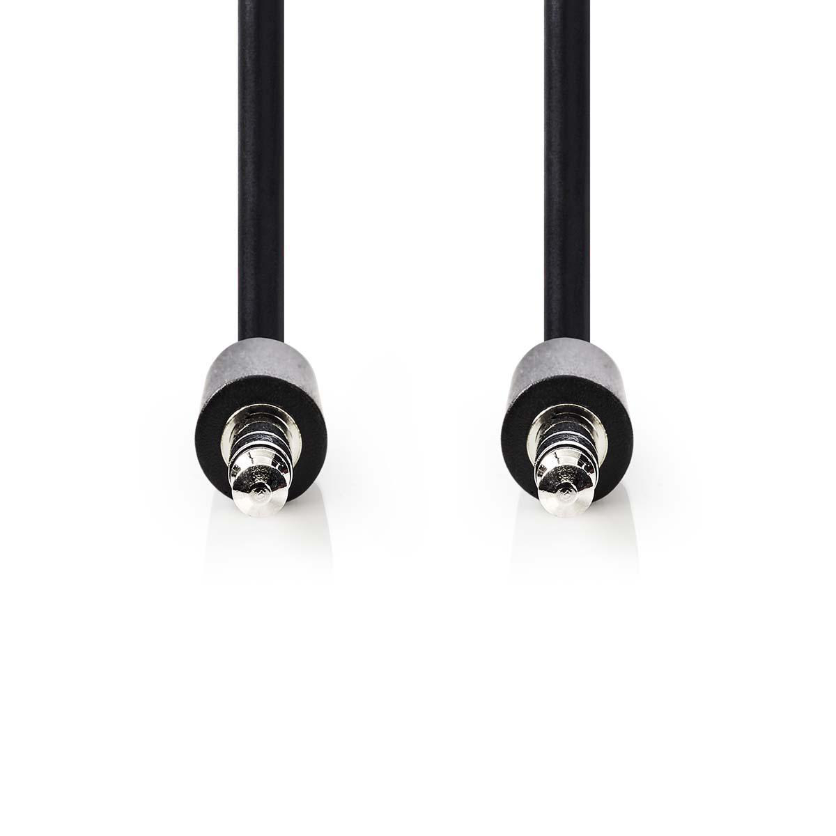 NEDIS Stereofonní Audio Kabel | 3,5mm Tenká Zástrčka - 3,5mm Tenká Zástrčka | 3 m | Černá barva