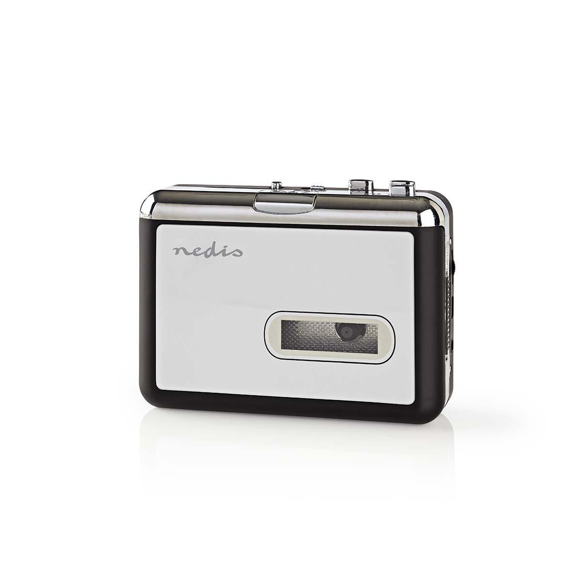 NEDIS Přenosný USB Převaděč z Kazet na MP3 | s USB Kabelem a Softwarem