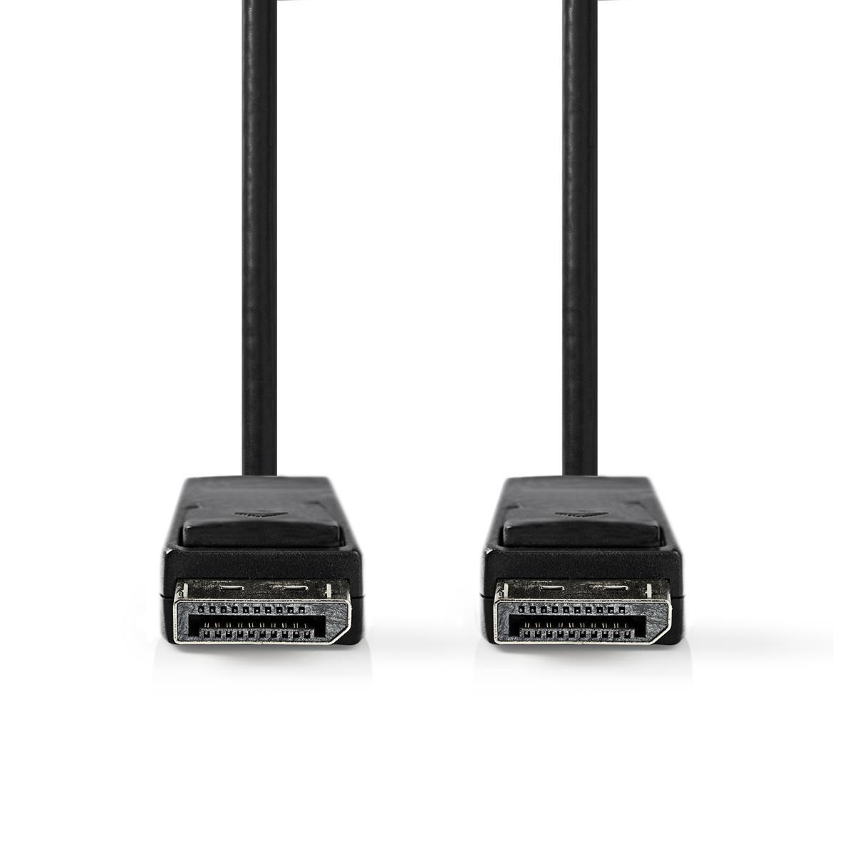 NEDIS DisplayPort 1.4 Kabel | DisplayPort Zástrčka – DisplayPort Zástrčka | 2 m | Černý