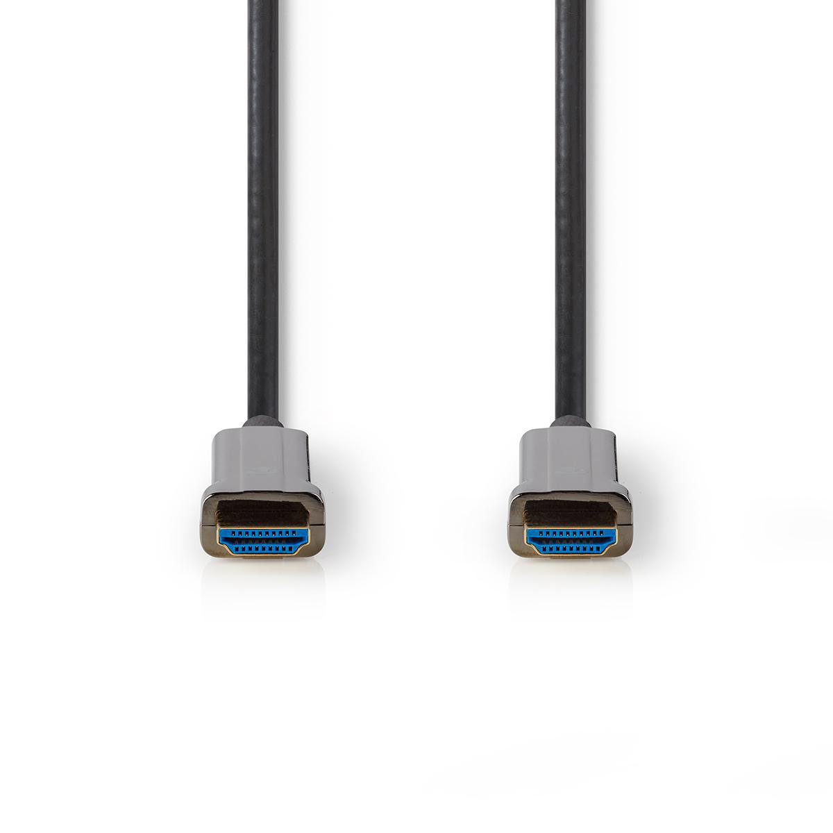 NEDIS Ultra Vysokorychlostní HDMI™ Kabel | AOC | HDMI™ Konektor – HDMI™ Konektor | 10 m | Černý