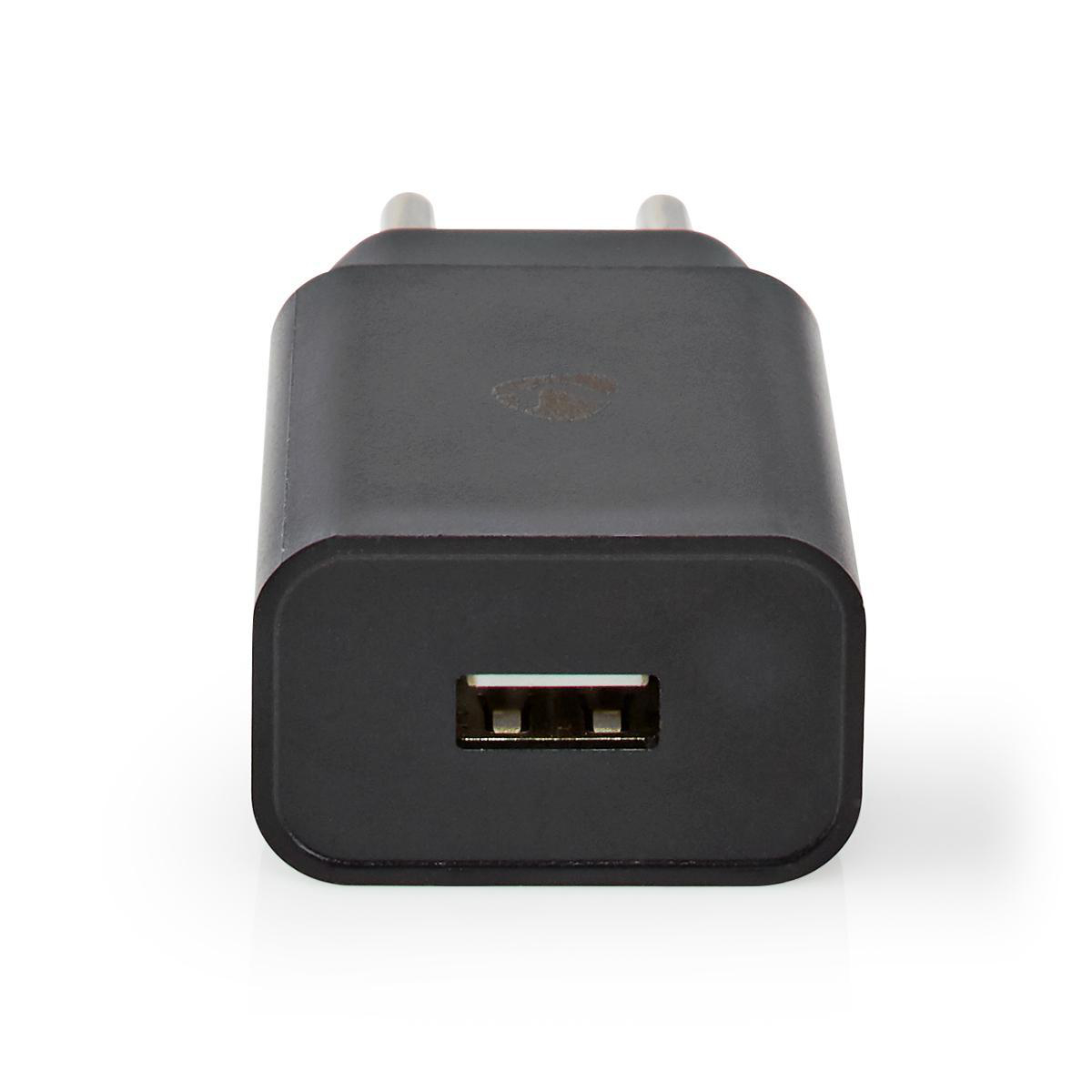 NEDIS Síťová nabíječka | 2,4 A | Volný Kabel | USB-C™ | Černá