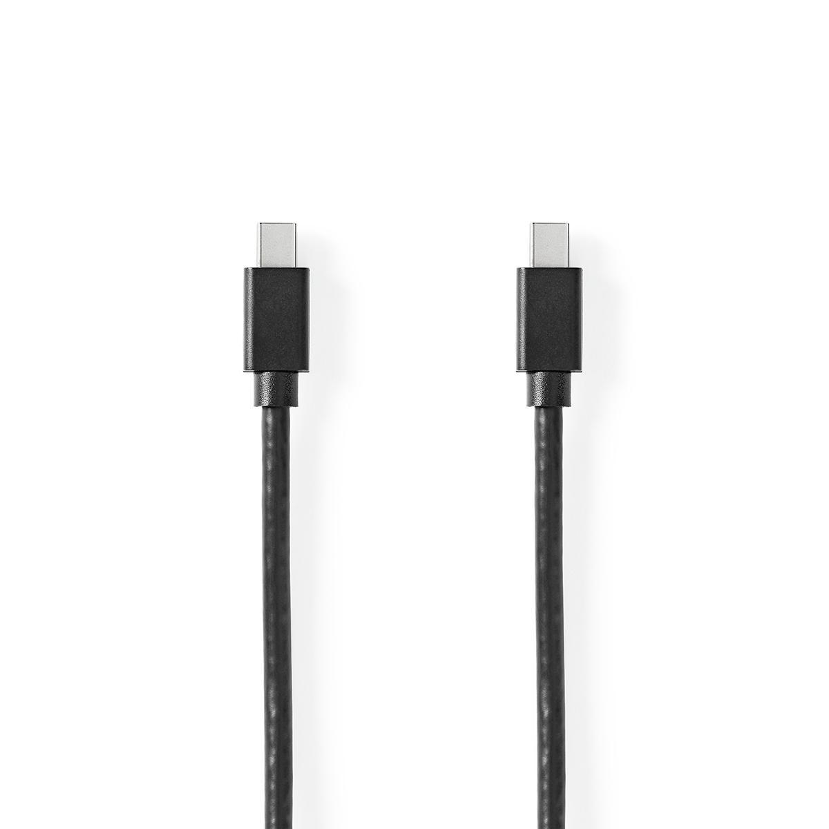 NEDIS Mini DisplayPort - Mini DisplayPort Kabel | Mini DisplayPort Zástrčka - Mini DisplayPort Zástrčka | 2 m | Černý