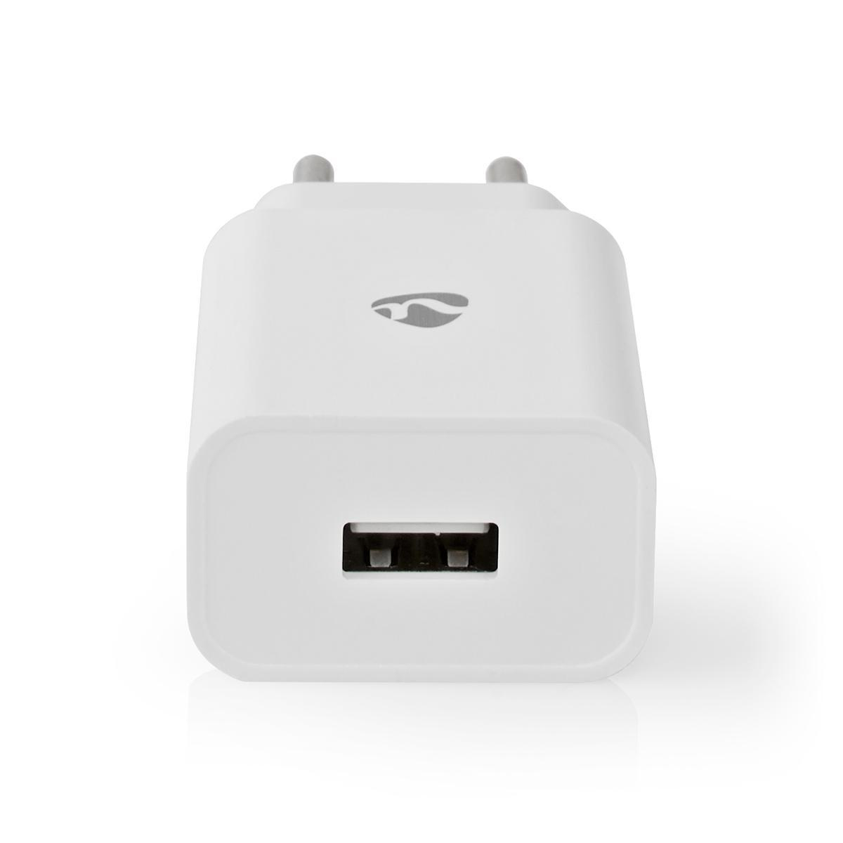 NEDIS Síťová Nabíječka | 2,4 A | 1 výstup | USB-A | Bílá