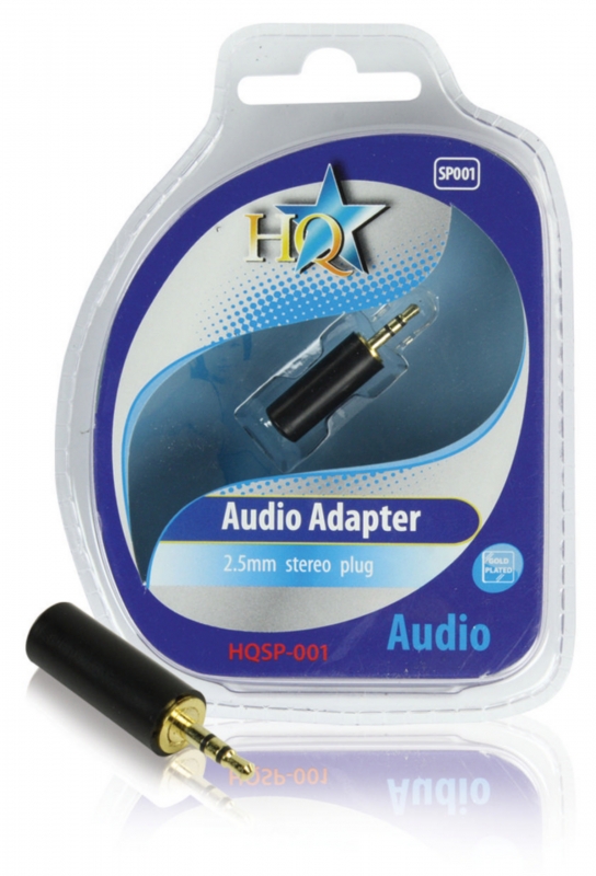 HQ SP-001 - AUDIOADAPTER 2.5mm PLUGG