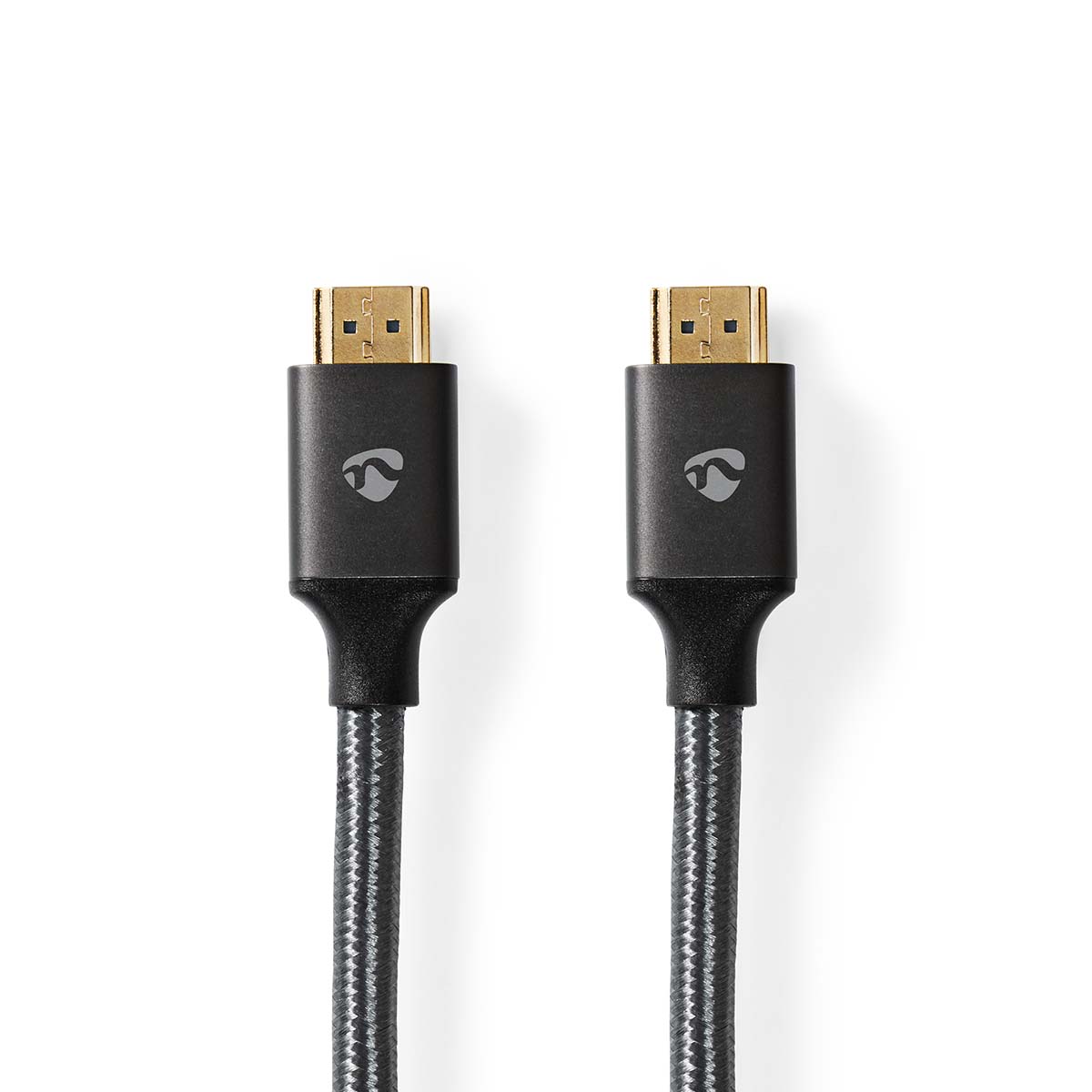 NEDIS Ultra High Speed HDMI™ Kabel | Konektor HDMI ™ | Konektor HDMI ™ | 8K@60Hz | 48 Gbps | 3.00 m | Kulatý | 6.7 mm | Šedá Gun Metal | Box