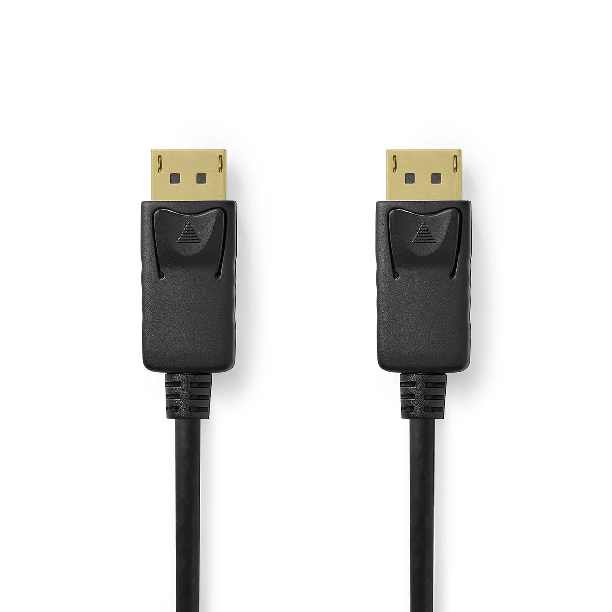 NEDIS Displayport kabel | DisplayPort Zástrčka | DisplayPort Zástrčka | 8K@60Hz | Poniklované | 2.00 m | Kulatý | PVC | Černá | Label