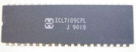 ICL7109CPL 12-bit microprocesor, A/D převodník , DIL40