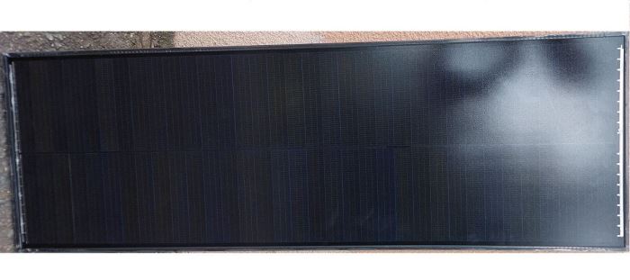 Fotovoltaický solární panel 12V/70W, SZ-70-36M, 1050x350x30mm, shingle